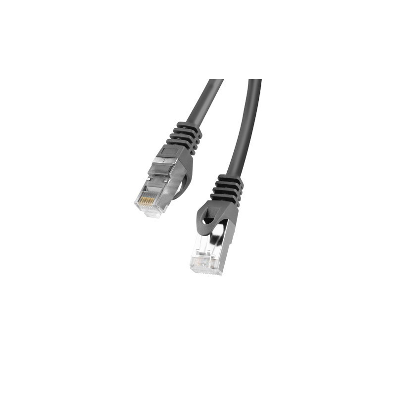 Lanberg - PCF6-10CC-0500-BK cable de red Negro 5 m Cat6 F/UTP (FTP) PCF6-10CC-0500-BK