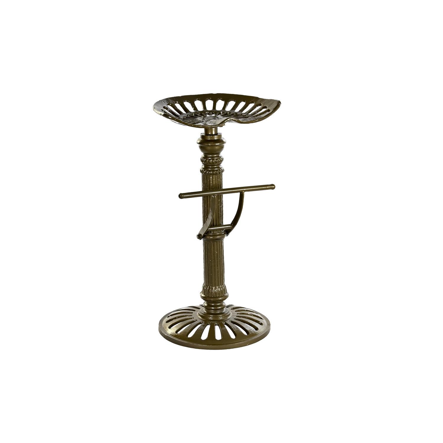 Taburete Metal 44X33X82 Dorado - Fijalo - El mejor complemento para tu hogar.