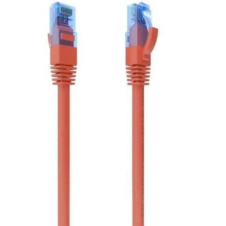 Cable de Red RJ45 AWG26 CCA UTP Aisens A135-0785 Cat.6/ 25cm/ Rojo
