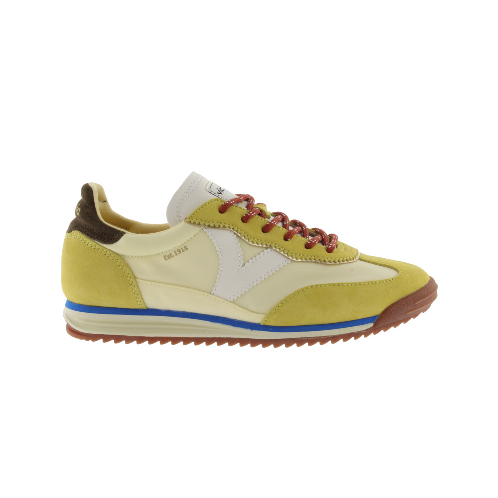 Victoria Saturno Zapatillas de nylon con piezas de serraje y suela en sierra 1158110