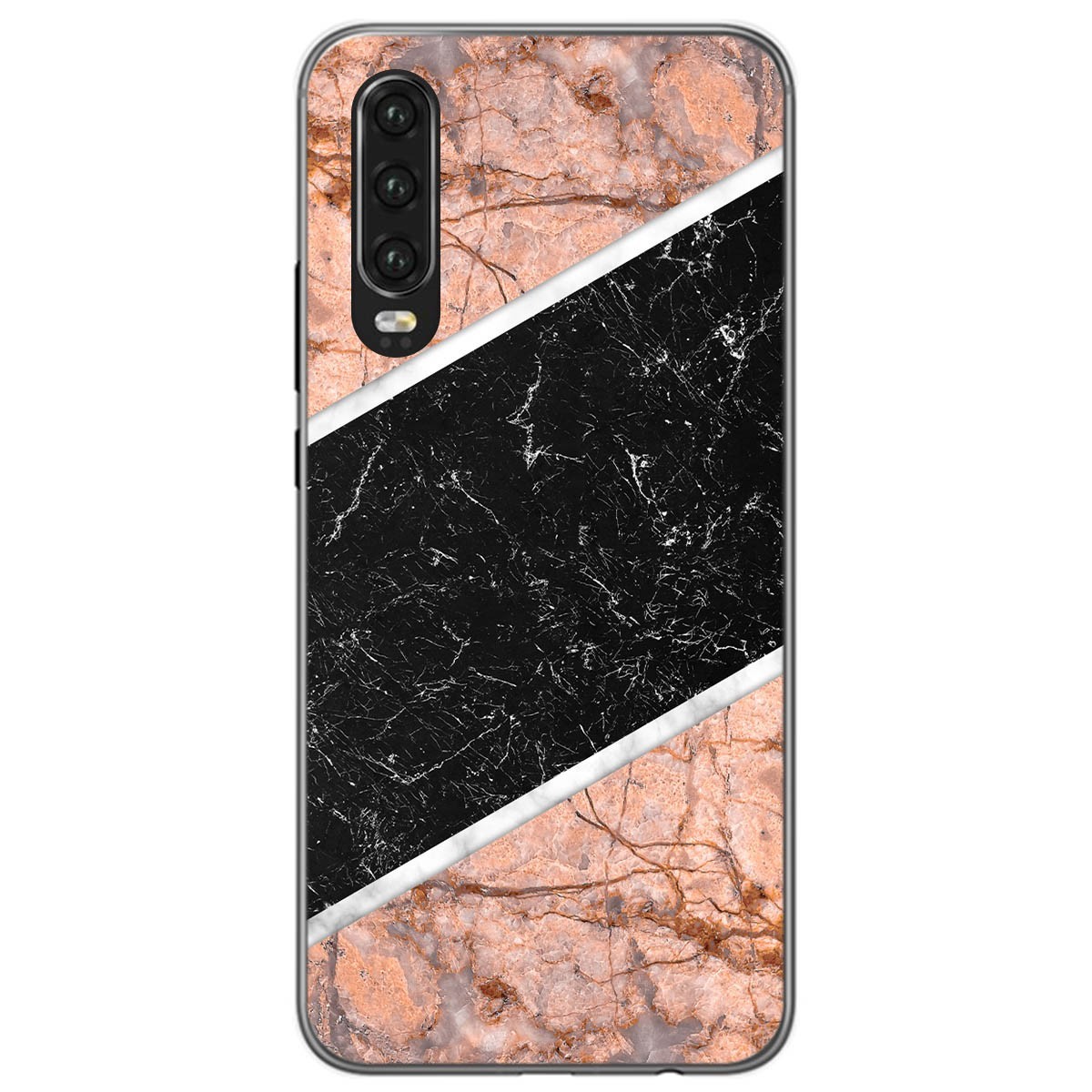 Tumundosmartphone Funda Gel Tpu para Huawei P30 diseño Mármol 07 Dibujos