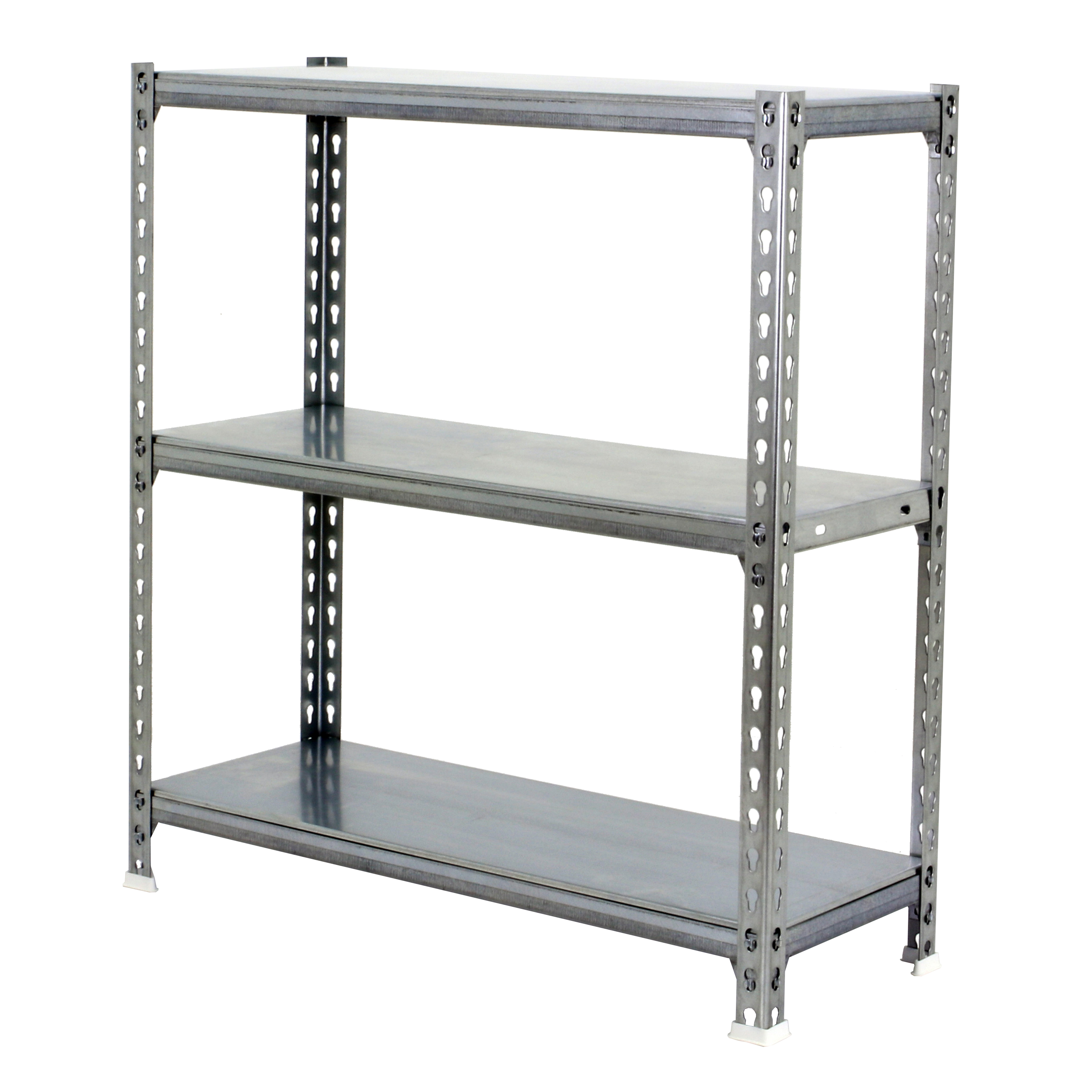 SimonRack Estanteria Metalica Almacenaje de Acero, 900x1000x500 mm, 3 Baldas, Soporta 180 kg de Punto Flexión por balda, Galvanizado - Simonclick