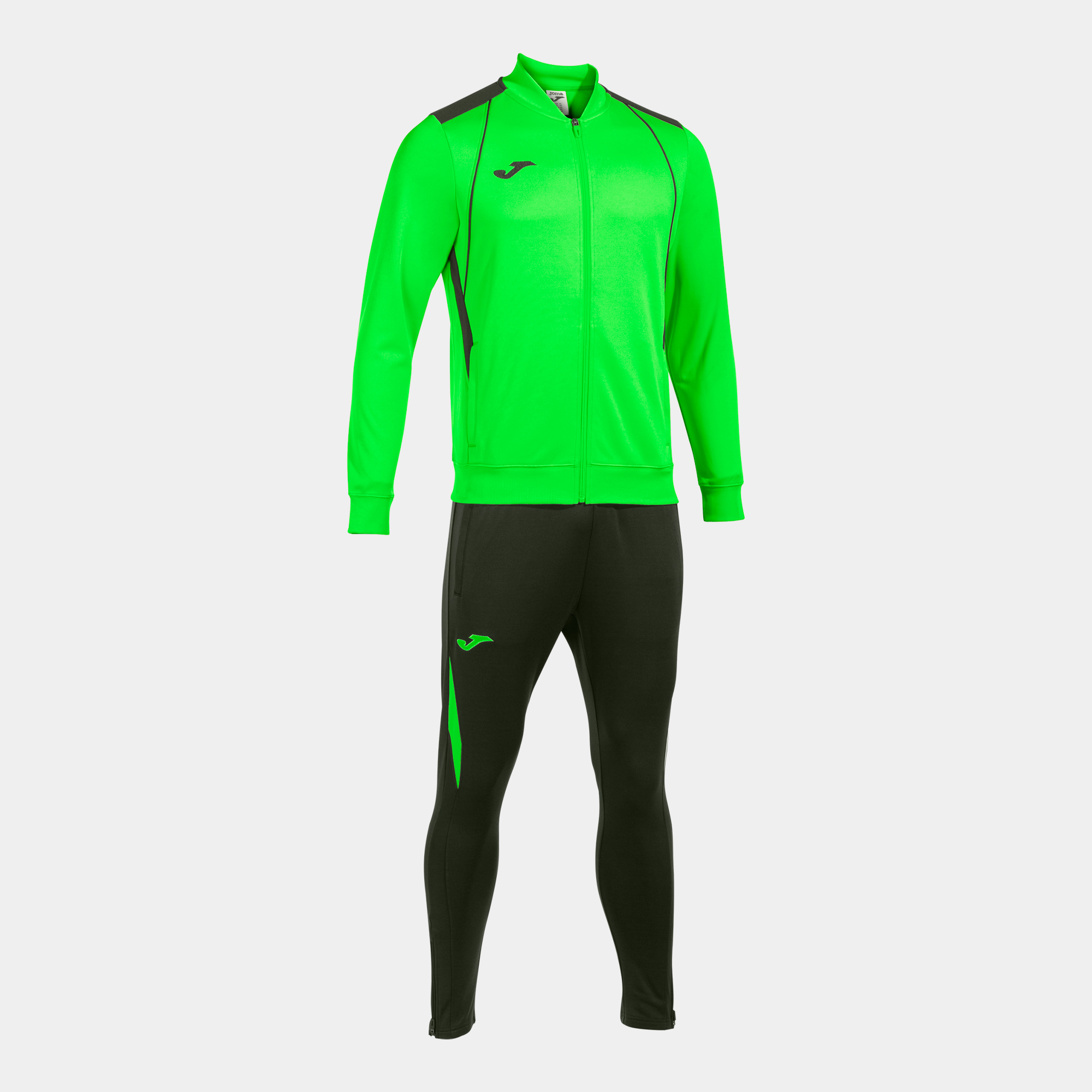 Chándal Hombre Joma Championship VII 103083 Verde Flúor Negro 021 Suave