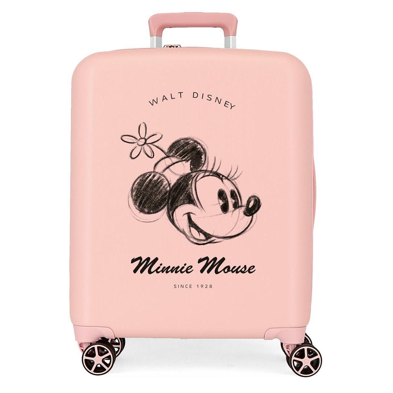 Disney  Mickey y Minnie Good Things Maleta De Cabina ABS Rígida Good 55cm