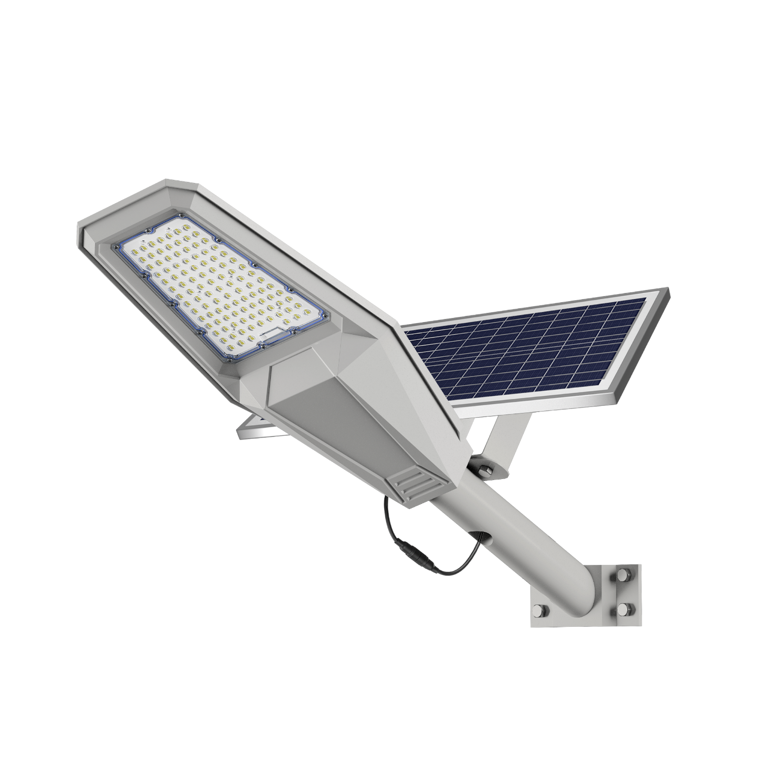 Lámpara Solar Panel Monocristalino, Batería LiFePO4, >20H Autonomía, 300–700m² Área - 200W/600W/1000W - Jortan Tech