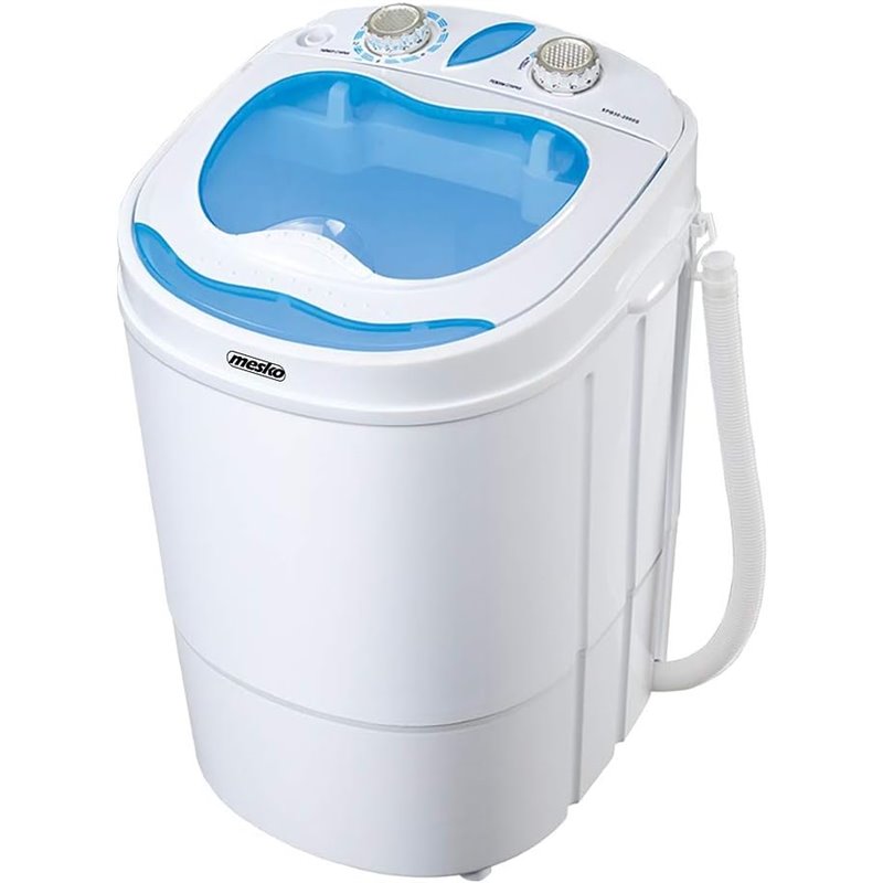 Mesko MS 8053 Lavadora Carga Superior 3 kg Azul, Blanco