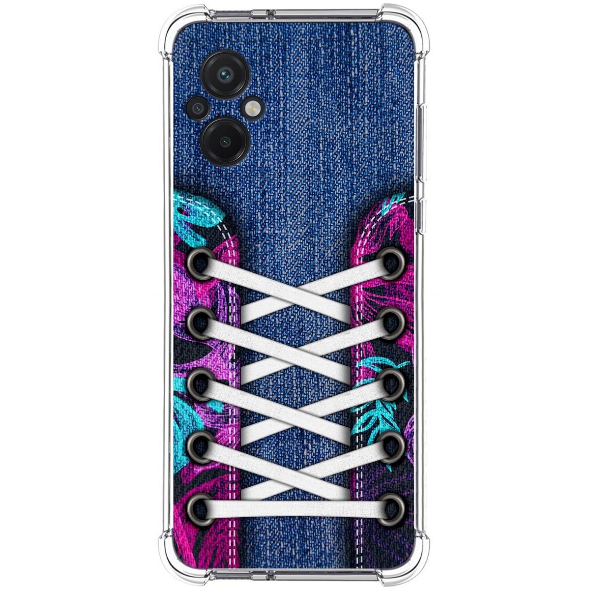 Funda Silicona Antigolpes para Xiaomi POCO M5 diseño Zapatillas 06 Dibujos