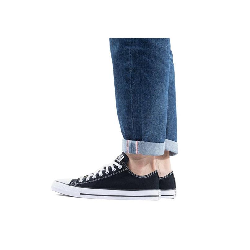 Converse Zapatillas Basket - Mujer - Suela Plana - Modelo M9166 - Color Negro