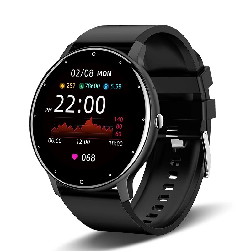 Reloj Inteligente Para Hombre Y Mujer Pantalla Táctil Completa Deportivo Resistente Al Agua IP67 Llamadas Bluetooth Digital De Moda