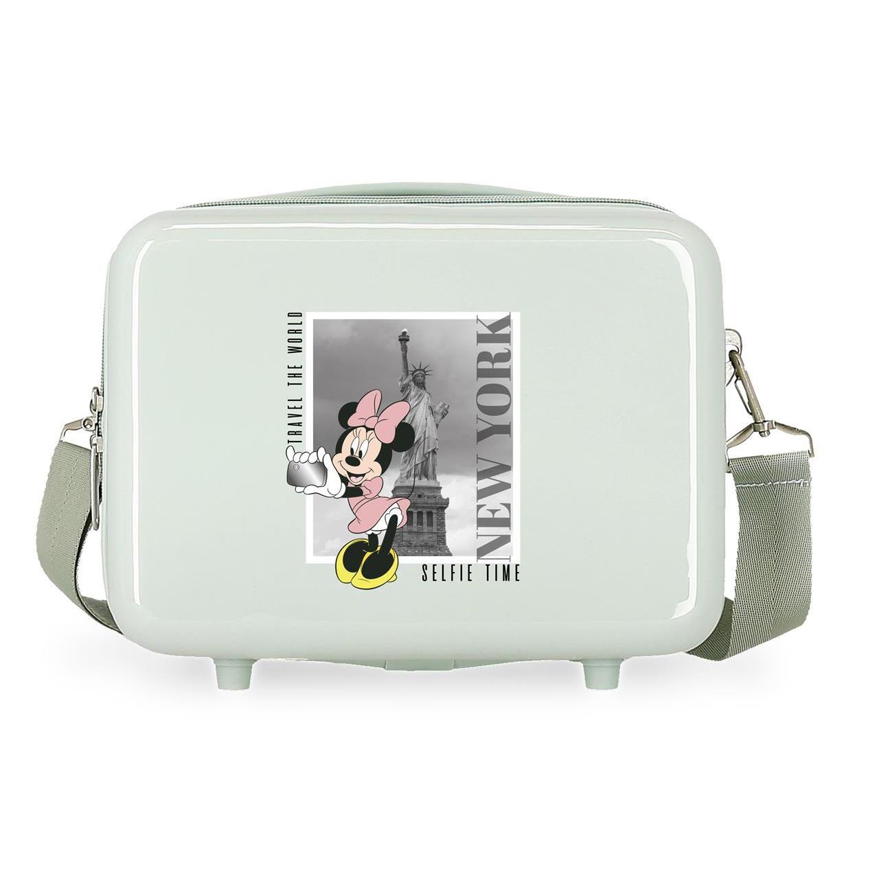 Disney Mickey Neceser De Viaje ABS Mickey Y Minnie Travel The World