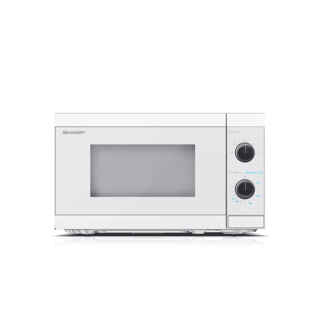 Sharp yc-ms01e-c microondas encimera solo microondas 20 l 800 w blanco