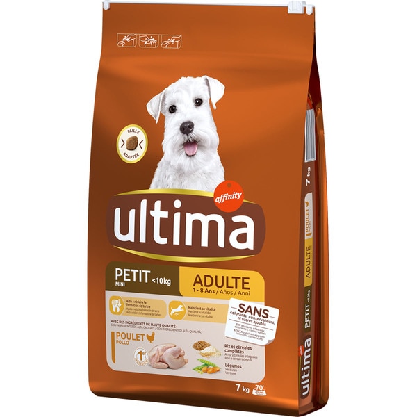 Ultima Comida para Perro Mini Adulto con Pollo - 7 kg