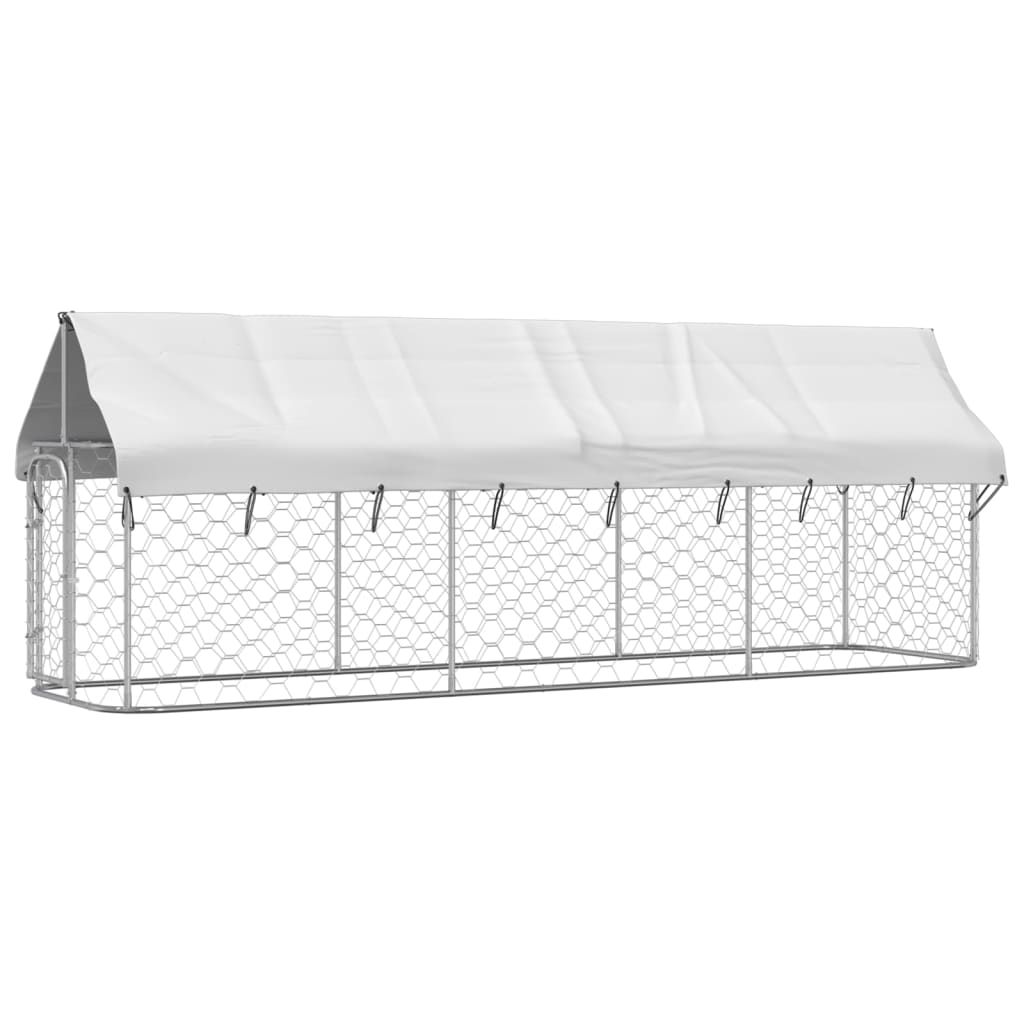vidaXL Perrera de Exterior con Techo Jaula Perro Caseta Mascota Dimensiones 100 x 100 x 150 cm,  200 x 100 x 150 cm,  200 x 200 x 150 cm y mas