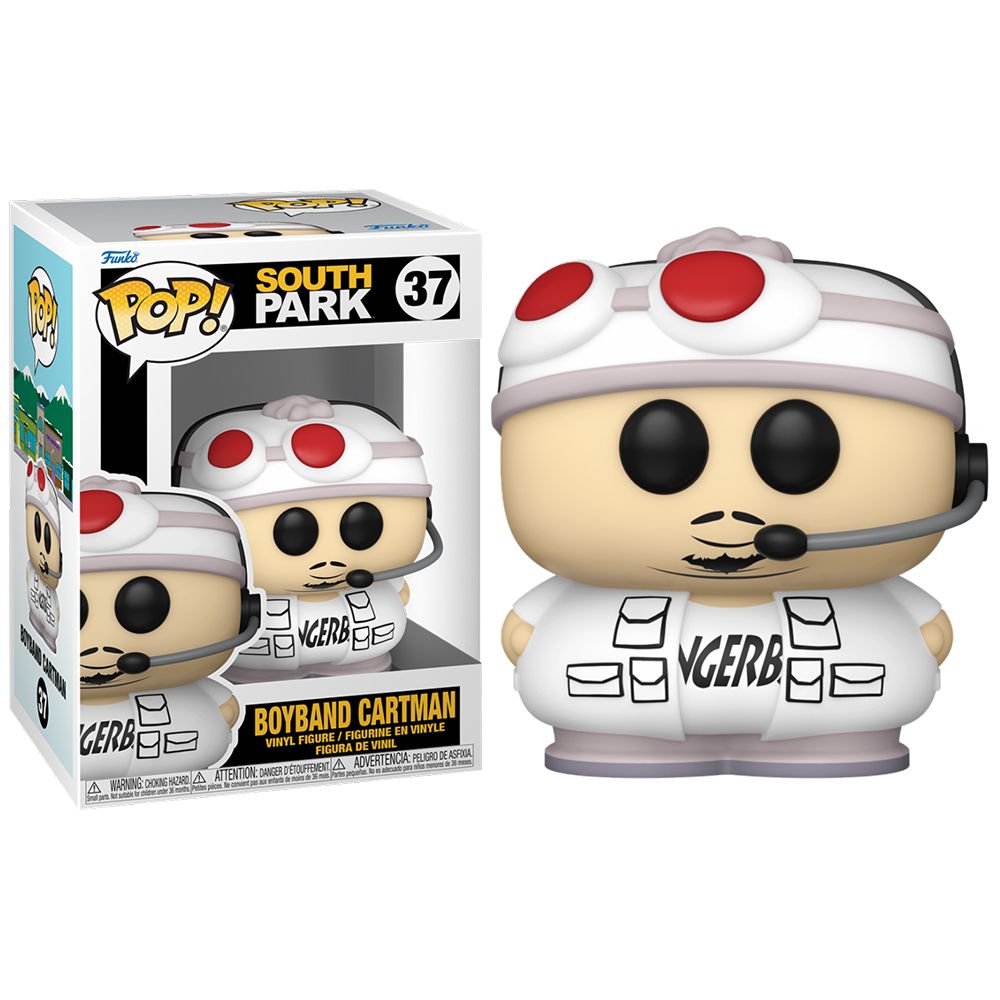 FUNKO POP! SOUTH PARK - BOYBAND CARTMAN, 65754, Nº37, TIENDA CON LICENCIA OFICIAL