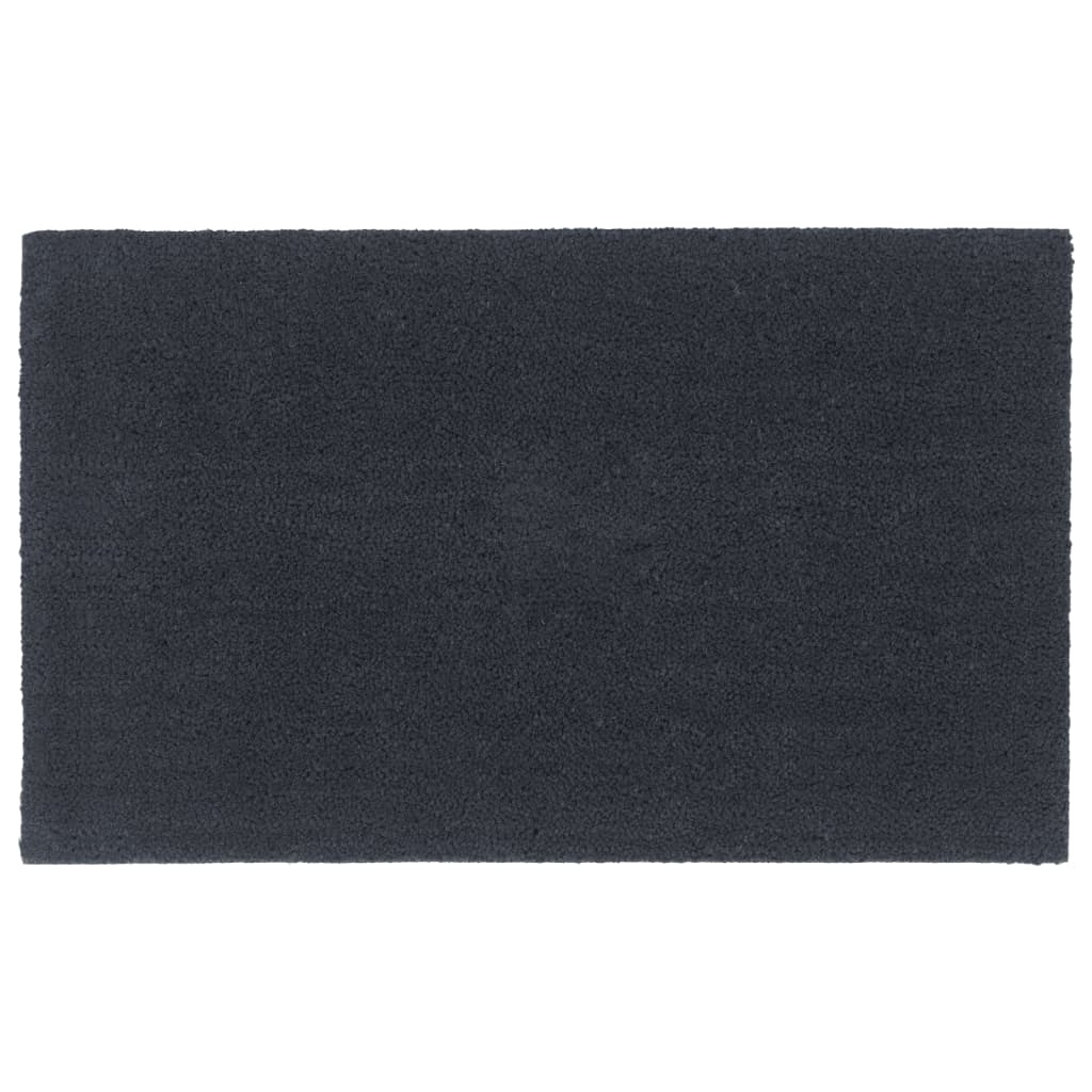 vidaXL Felpudo Tapete Alfombrilla Alfombra para Puerta Fibra de Coco Gris Oscuro Talla 40x60 cm,  50x80 cm,  60x90 cm y mas