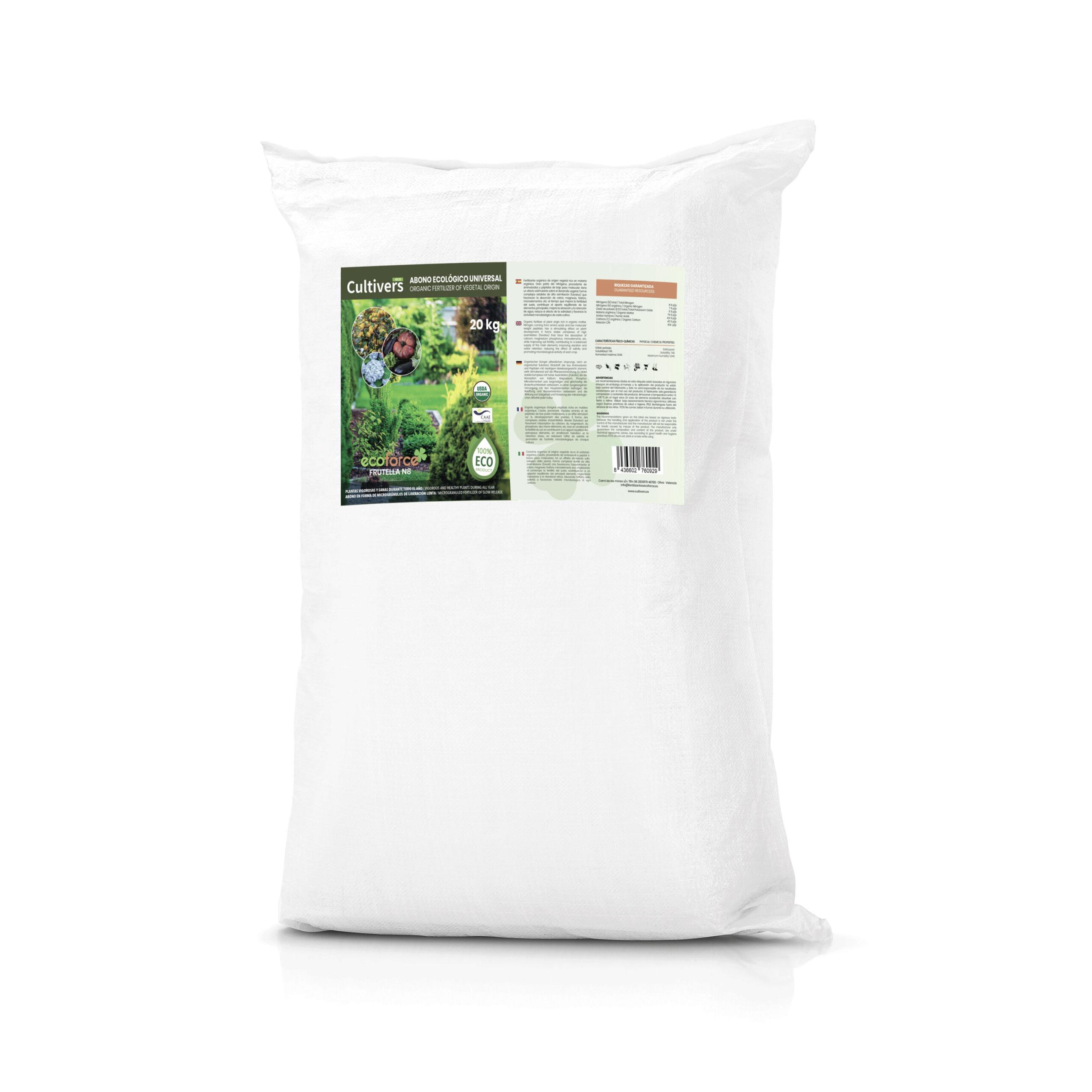 CULTIVERS Abono Universal Ecológico 20 kg