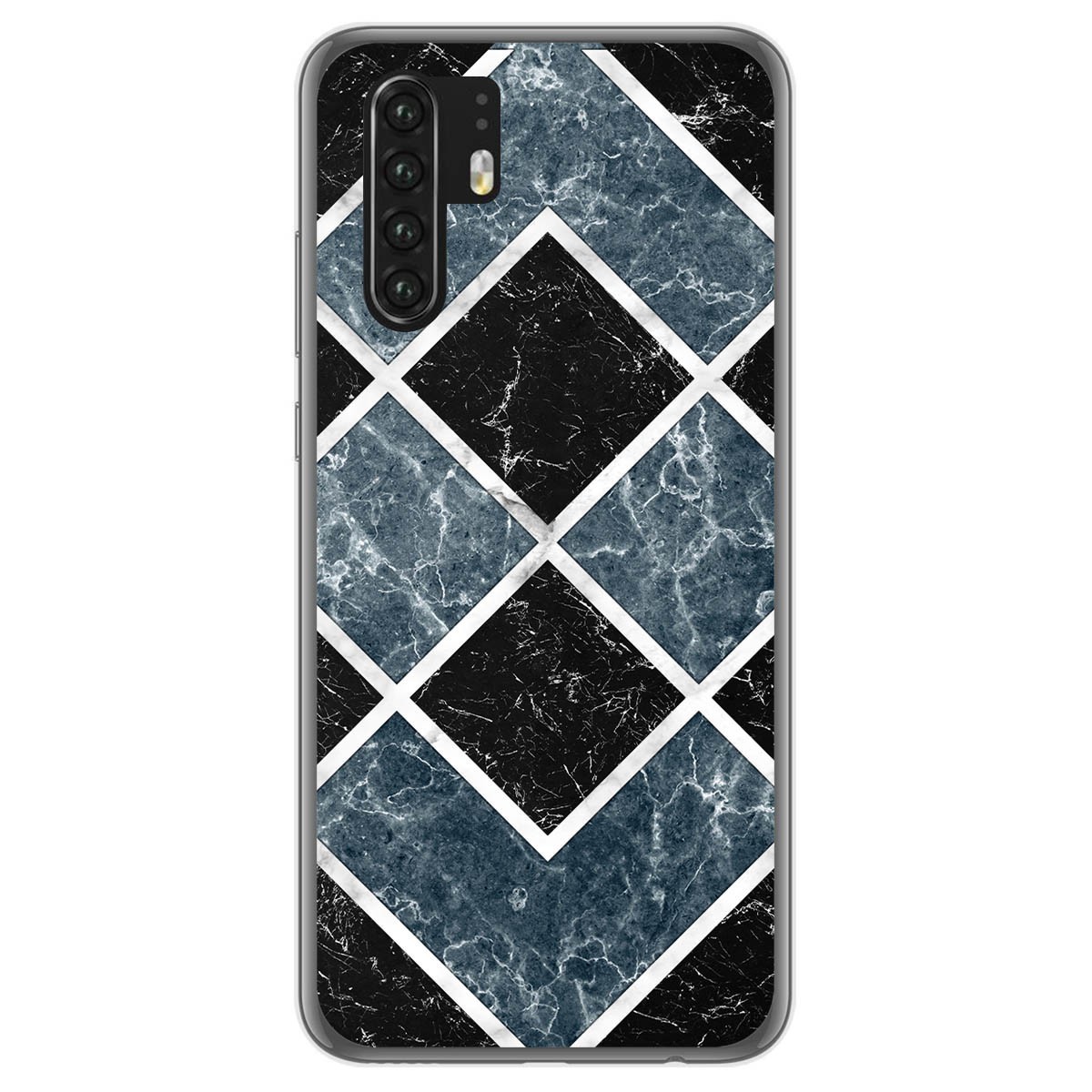 Tumundosmartphone Funda Gel Tpu para Huawei P30 Pro diseño Mármol 06 Dibujos