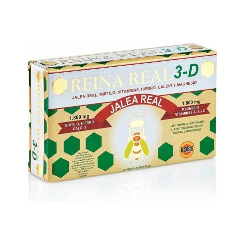 ROBIS REINA REAL 3D 20 ampollas    Complementos Alimenticios para Huesos y Articulaciones.