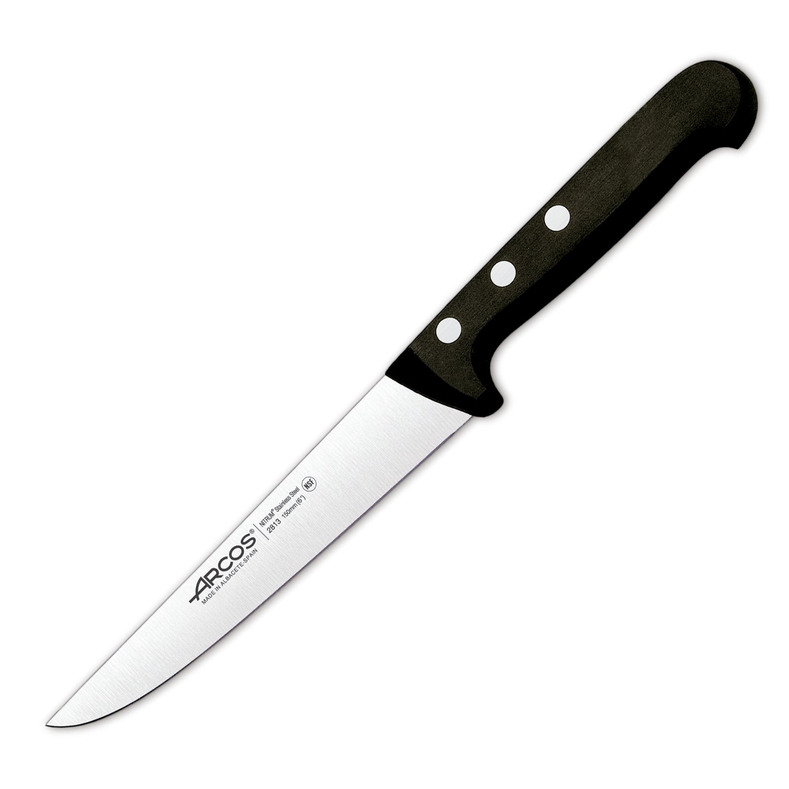ARCOS Universal - Cuchillo de Cocina 15 cm Acero Inoxidable Forjado Nitrum