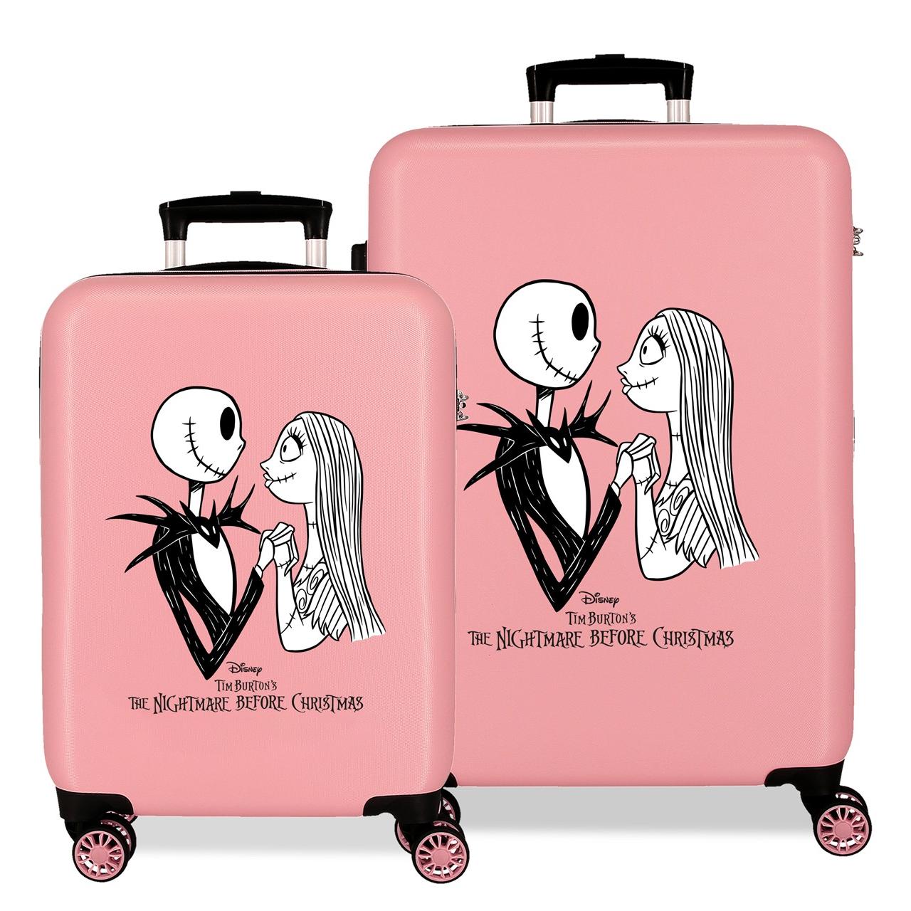 Juego de maletas Nightmare nude 46x65x23 cm