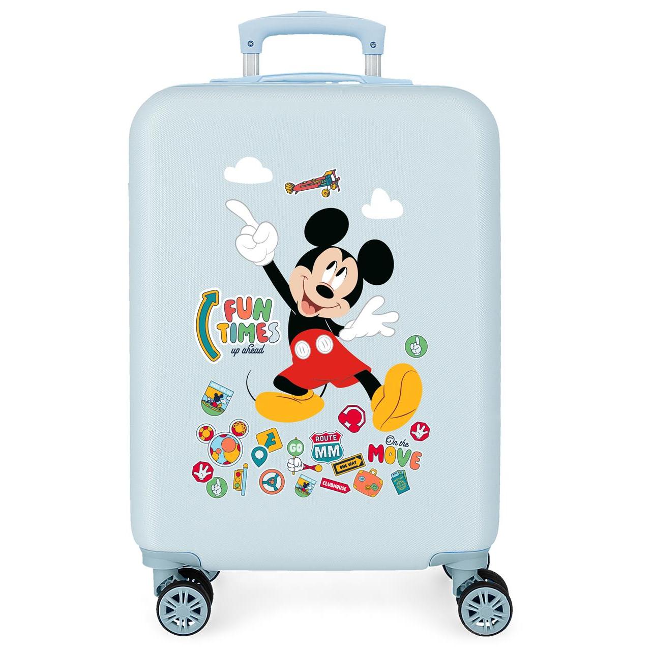 Maleta de cabina Disney Mickey Fun Times 55x38x20cm