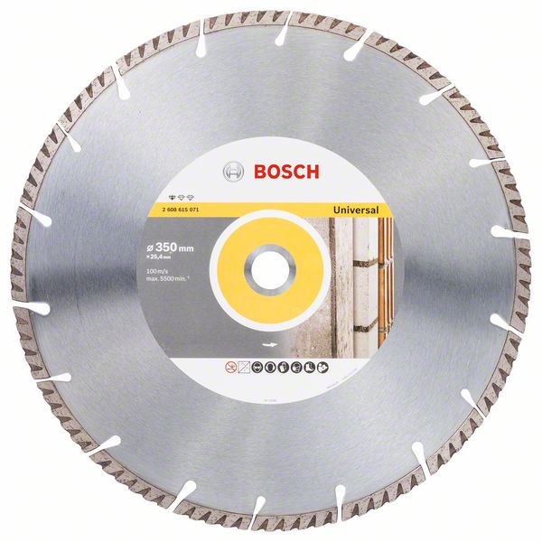 Hoja de diamante para construcción S4U de 350 mm - B 2608615071