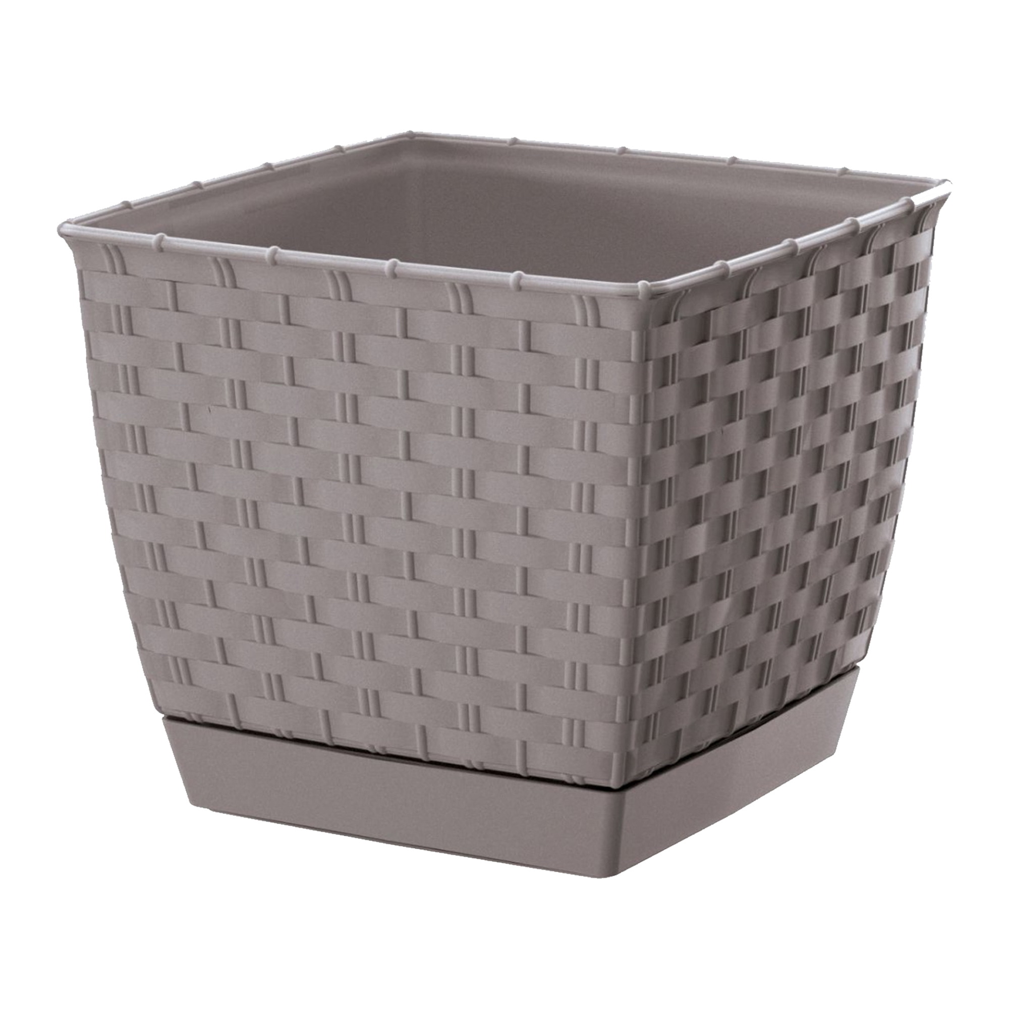 Maceta Prosperplast RATOLLA SQUARE 3,8L. Diseño Cuadrado Moderno