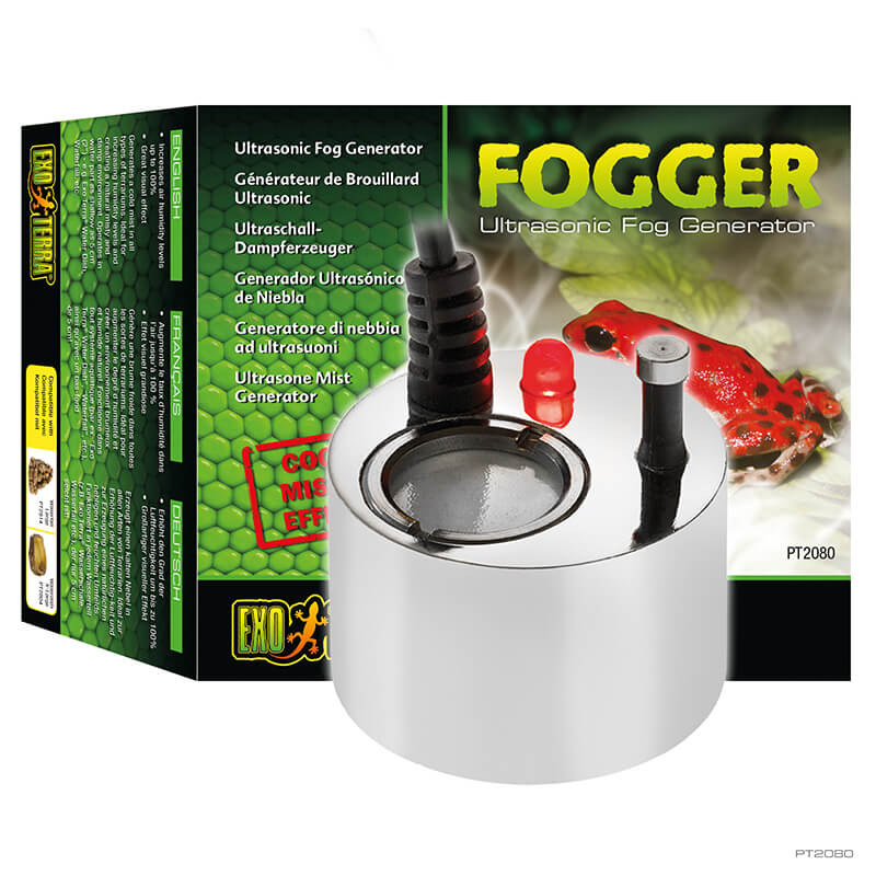Generador de Niebla Ultrasónico EXO TERRA para Reptiles, Accesorio Ideal para Humidificación en Terrarios