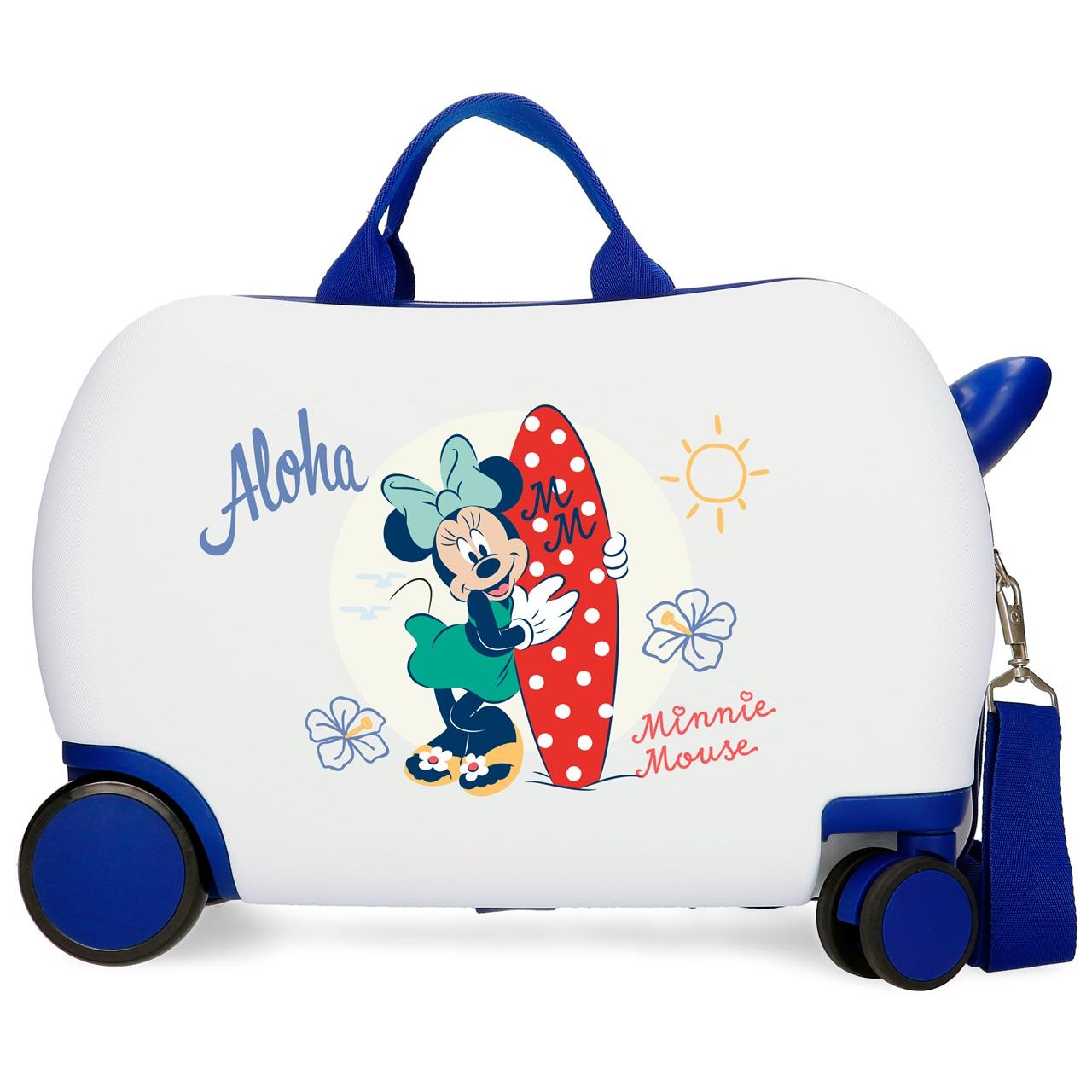 Maleta Infantil Minnie Mickey y Minnie 45x31x20 cm