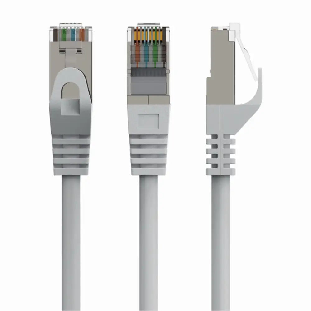 Cable de Red Gembird RJ-45 Cat 6 FTP 10m Plata