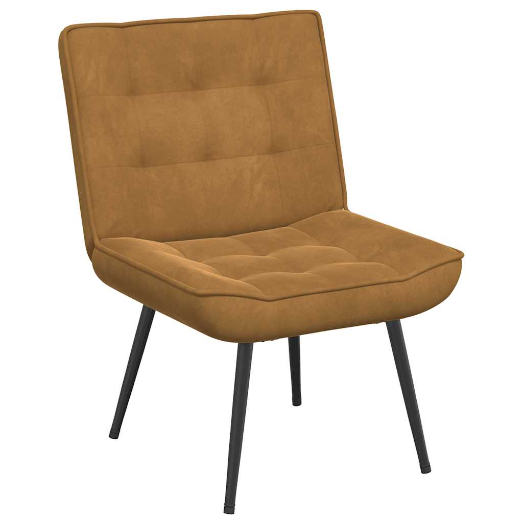 vidaXL Sillón de relax terciopelo 64x74x84 cm Multicolor