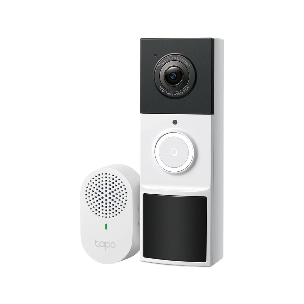 Seguridad Domótica Sistema de intercomunicación de vídeo Tp-Link DM02164042  | Negro, Blanco