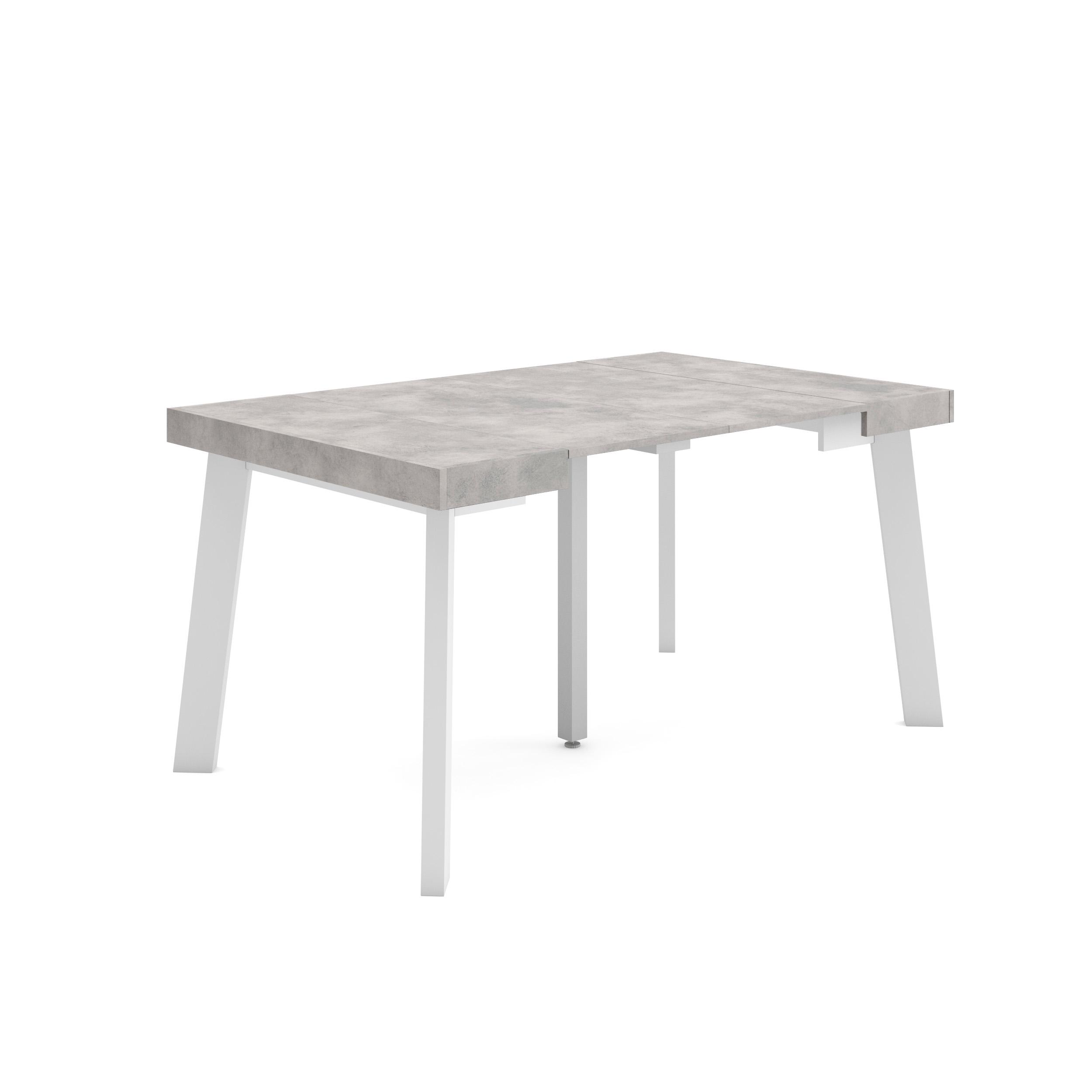 Skraut Home, Mesa Consola Extensible, Mesa Auxiliar, Tapa, 58/140x90x73cm, Práctica y Versátil, Estilo Moderno, Fácil Montaje