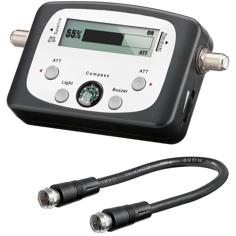 Goobay SAT FINDER LCD Localizador Satélite Portátil Preciso