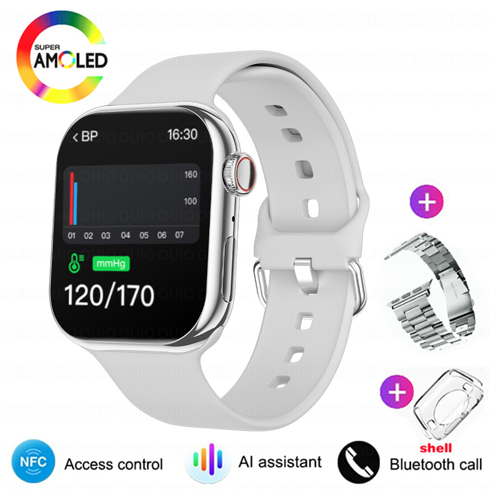 IW 10 reloj inteligente con Bluetooth, asistente de voz, llamada, GPS, trayectoria de movimiento, brújula, bloqueo de contraseña, función NFC