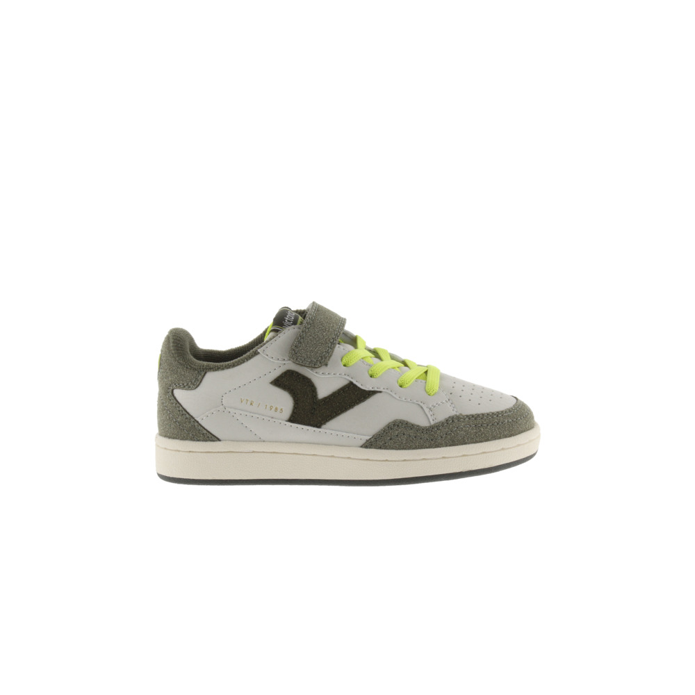 Victoria 1985 SMASH KID Zapatillas de efecto piel con piezas en contraste y tira adherente 8810101