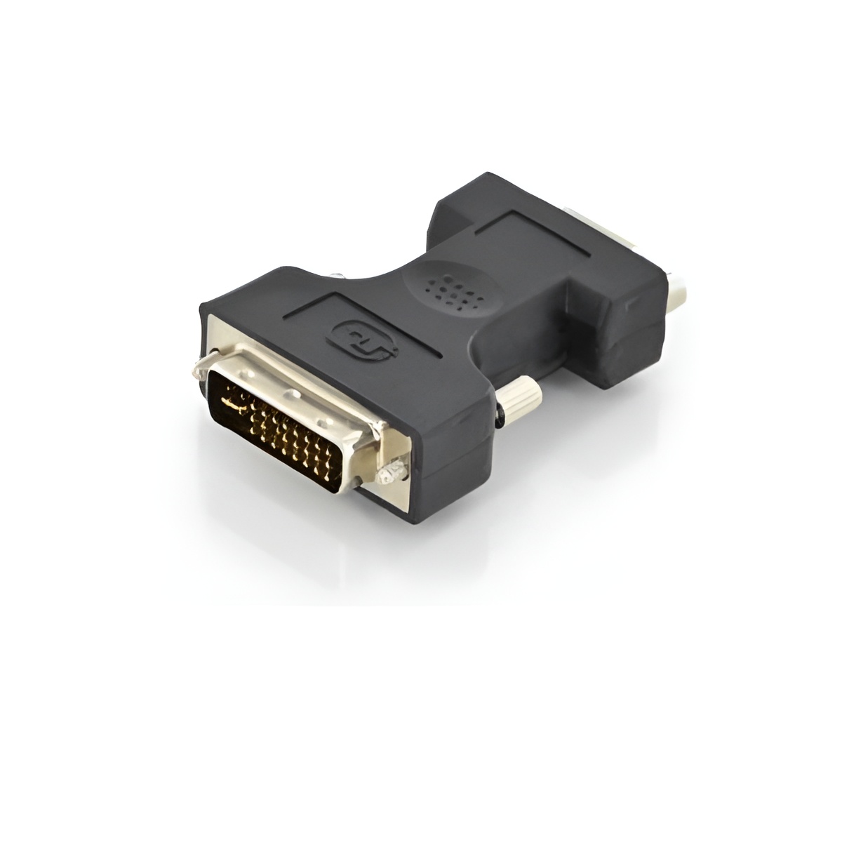 Adaptador de gráficos DIGITUS DVI, DVI-I (24 + 5) a VGA, Full HD 60Hz, 1920 x 1080 píxeles, empaque blister, negro