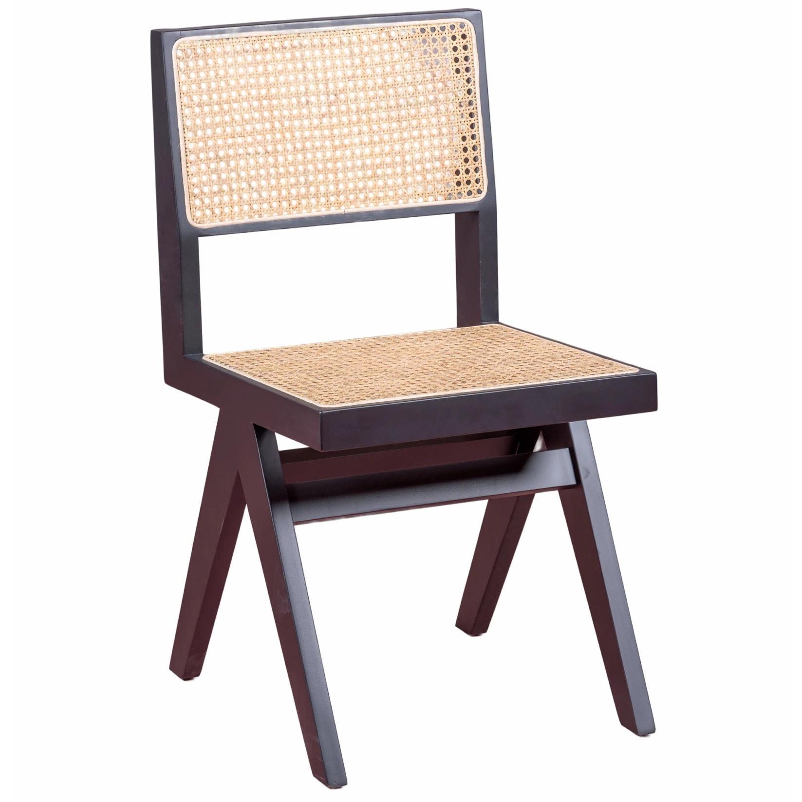 Nest Dream - Silla cásica en rattan natural y madera de fresno - Compass