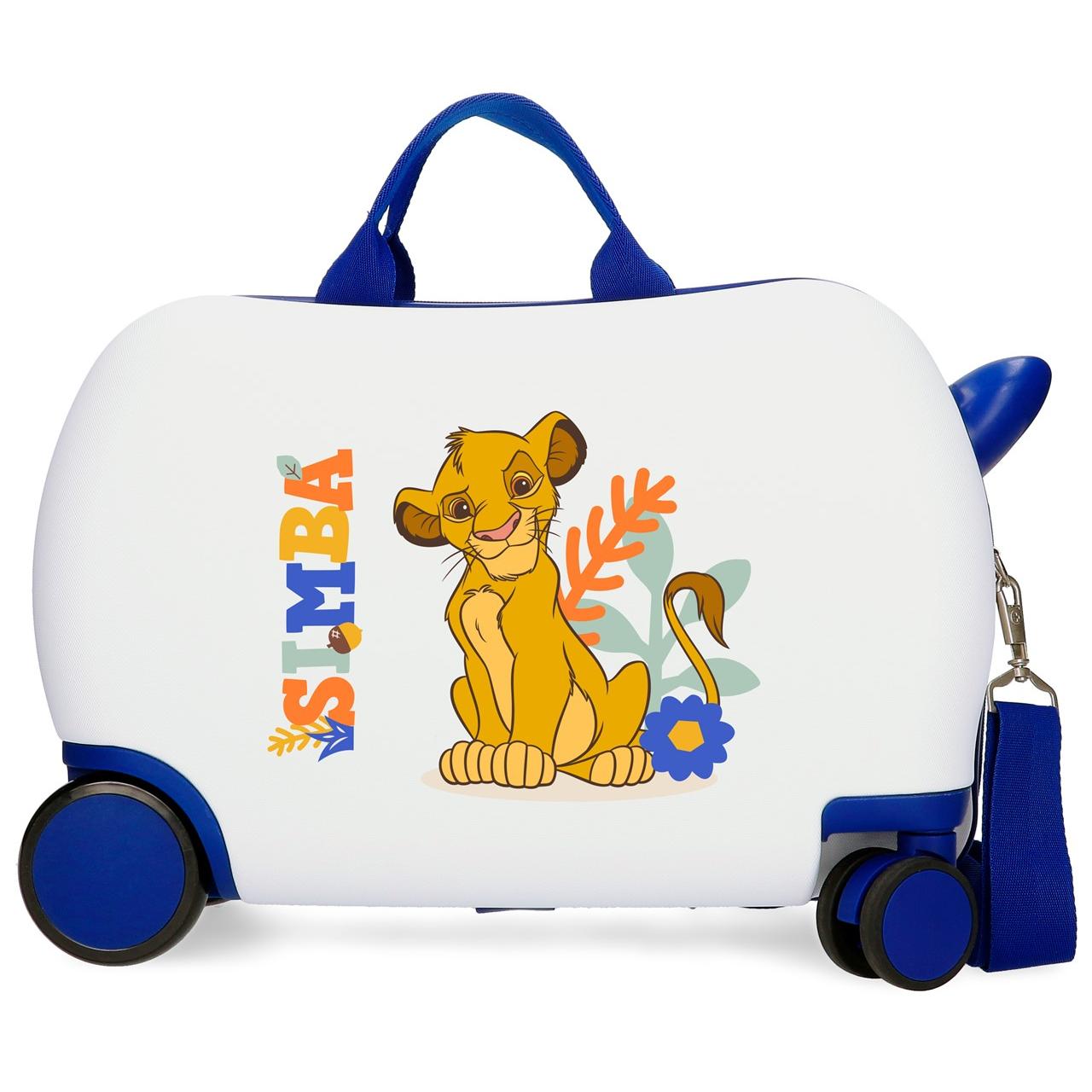 Disney - Maleta infantil 45x31x20 cm, capacidad 24,6 L, ideal para niños de 3 a 6 años y peso máximo 25 kg