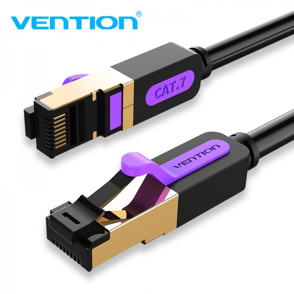 Vention cable de red sftp rj45 cat.7 - 2m - color negro