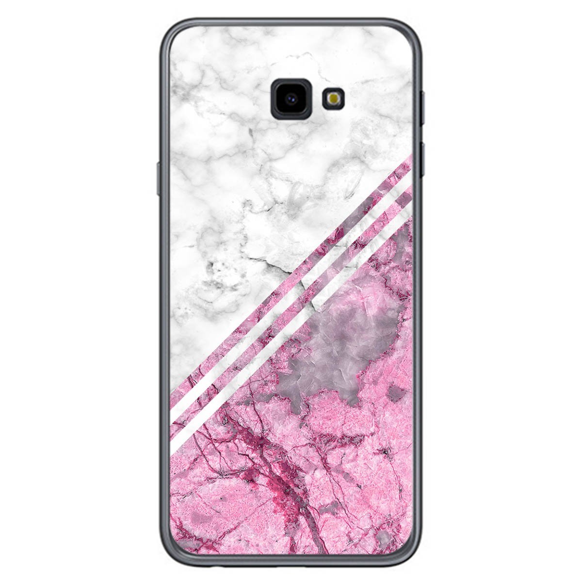 Tumundosmartphone Funda Gel Tpu para Samsung Galaxy J4+ Plus diseño Mármol 03 Dibujos