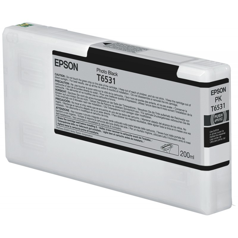 Epson - Cartucho T6531 negro foto C13T653100