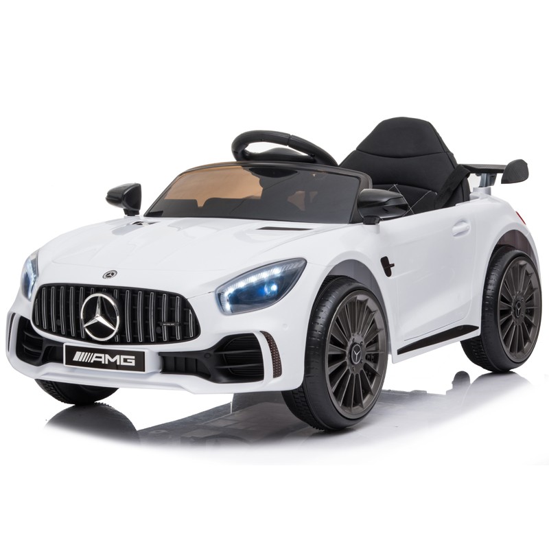 Ataa Cars Mercedes GTR Mini 12v con Licencia Oficial, Música y Luces