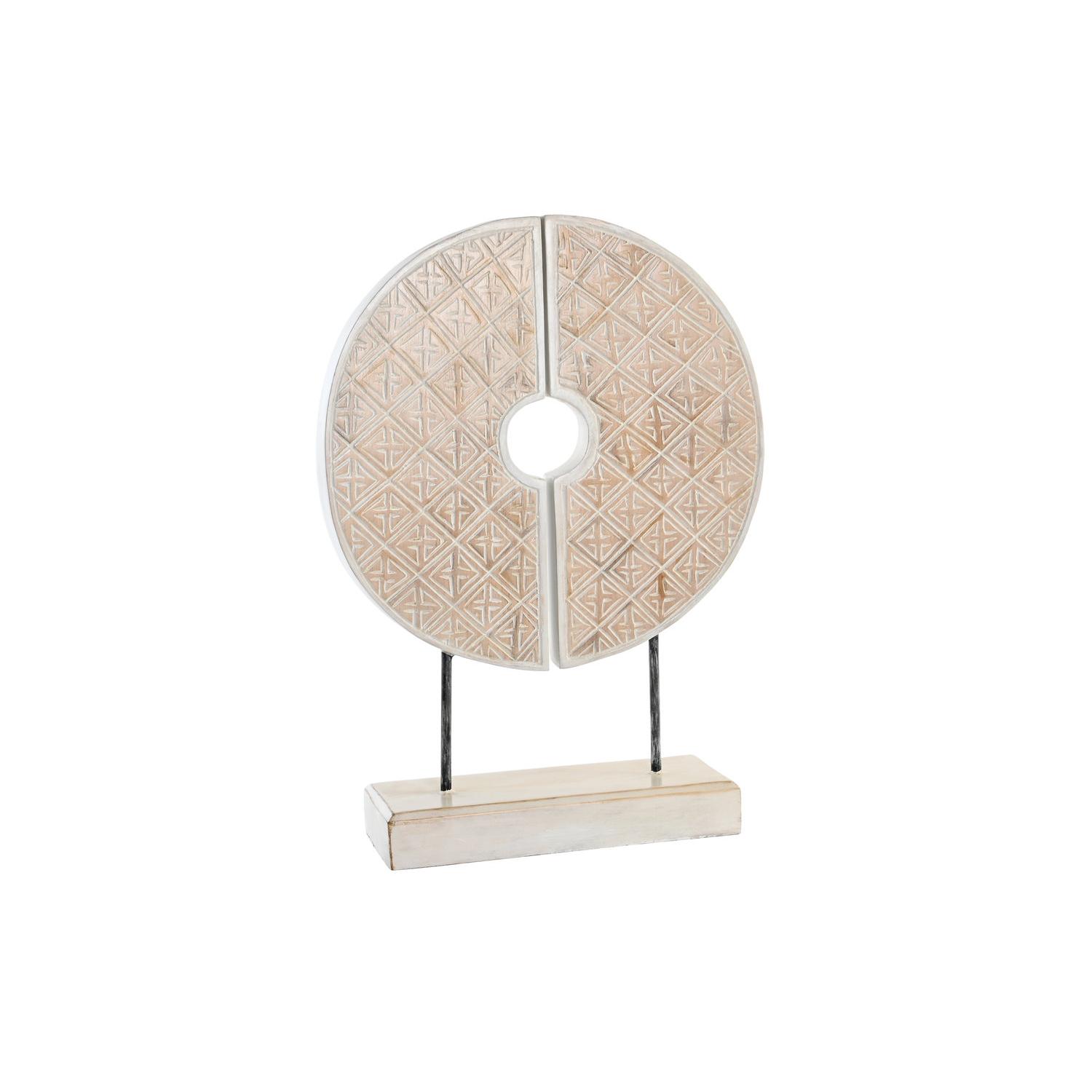 DECORACION ALBASIA HIERRO 41X12X56,5 CIRCULO DH203255