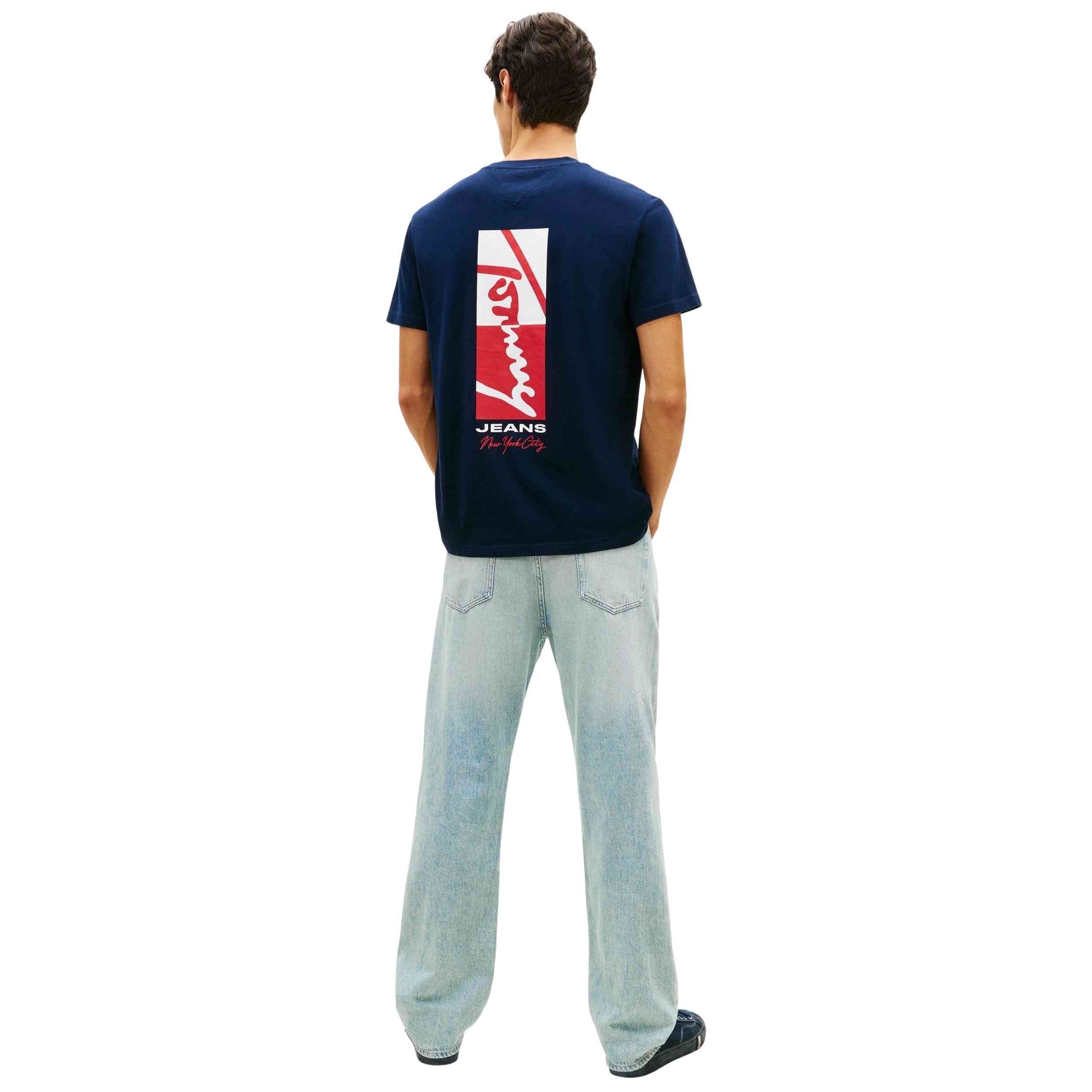 Camiseta De Manga Corta Tommy Hilfiger modelo 620303400004 para Hombre en color Azul