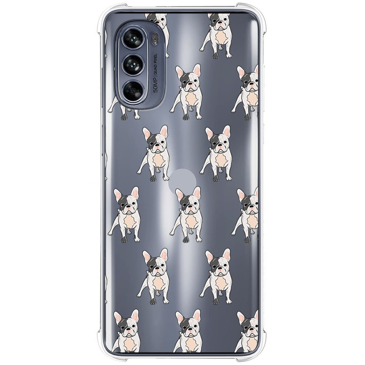 Funda Silicona Antigolpes para Motorola Moto G62 5G diseño Perros 12 Dibujos