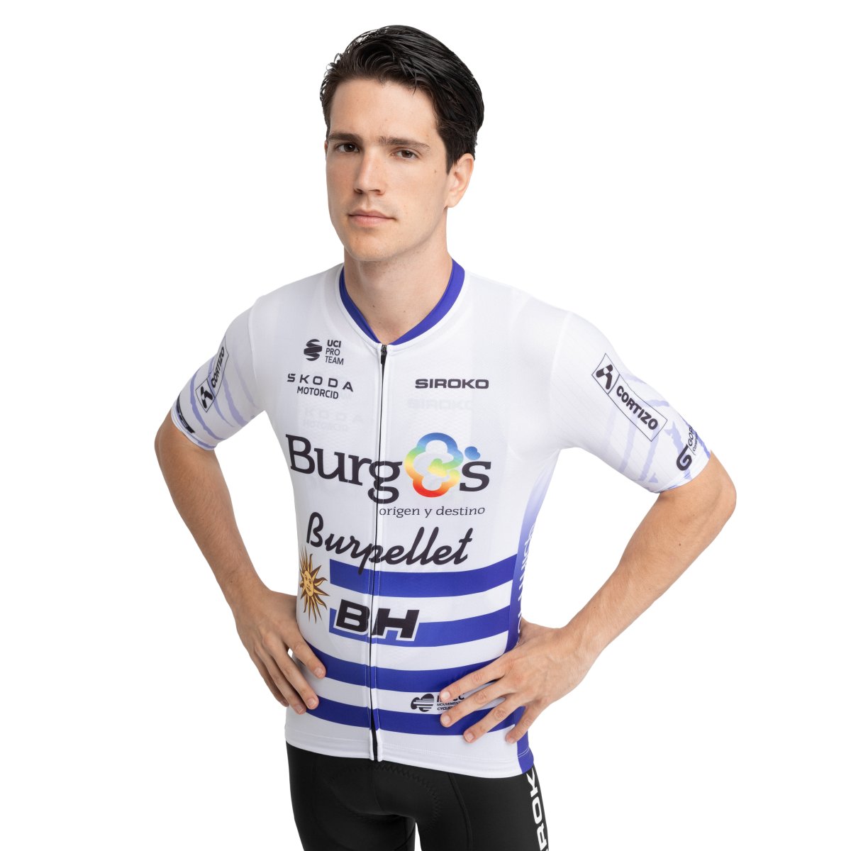 SIROKO - Maillot de Ciclismo - Burgos Burpellet BH - Siroko BBBH Campeon Uruguay_