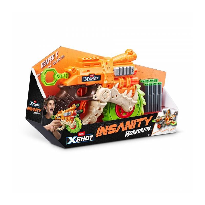 PISTOLA X-SHOT INSANITY HORRORFIRE REAPLE DE COLOR BABY