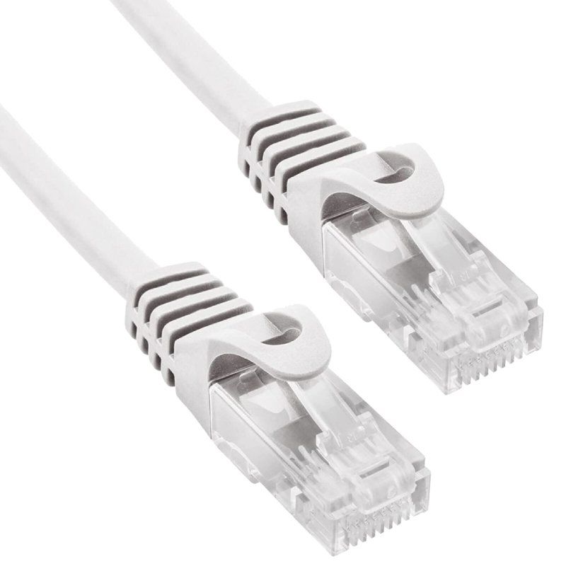 Cable de red rj45 utp phasak phk 1515 cat.6/ 15m/ gris