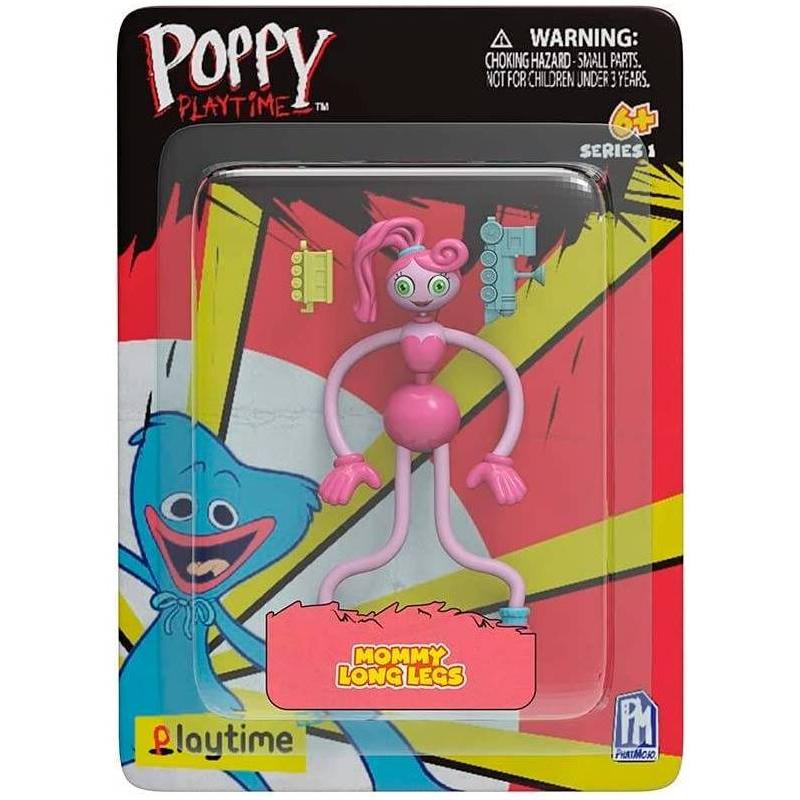Poppy Playtime Figura de acción articulada de Mummy Long Legs 13 cm. de Bizak